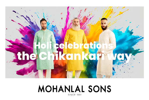 Holi Essentials: Why Every Man Needs a Chikankari Kurta in His Wardrobe?