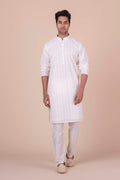 MLS CHIKANKARI KURTA PAJAMA