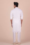MLS CHIKANKARI KURTA PAJAMA