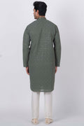 MLS CHIKANKARI KURTA PAJAMA