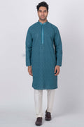 MLS CHIKANKARI KURTA PAJAMA