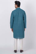 MLS CHIKANKARI KURTA PAJAMA