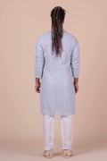 MLS CHIKANKARI KURTA PAJAMA