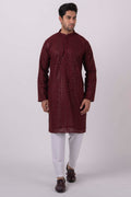 MLS CHIKANKARI KURTA PAJAMA