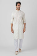 MLS CHIKANKARI KURTA PAJAMA