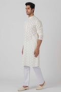 MLS CHIKANKARI KURTA PAJAMA