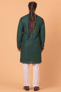 MLS CHIKANKARI KURTA PAJAMA