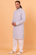 MLS CHIKANKARI KURTA PAJAMA