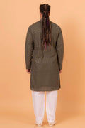 MLS CHIKANKARI KURTA PAJAMA