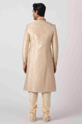 MLS EMBROIDERED SHERWANI 2 PCS