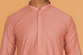 MLS EMBROIDERED KURTA PAJAMA