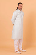 MLS EMBROIDERED KURTA PAJAMA