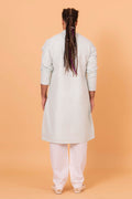 MLS EMBROIDERED KURTA PAJAMA