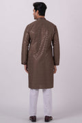 MLS EMBROIDERED KURTA PAJAMA