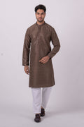 MLS EMBROIDERED KURTA PAJAMA