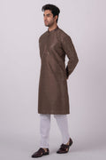 MLS EMBROIDERED KURTA PAJAMA