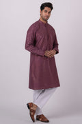 MLS EMBROIDERED KURTA PAJAMA