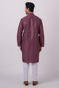 MLS EMBROIDERED KURTA PAJAMA