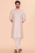 MLS EMBROIDERED KURTA PAJAMA