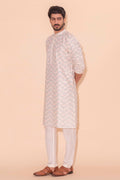 MLS EMBROIDERED KURTA PAJAMA