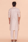 MLS EMBROIDERED KURTA PAJAMA