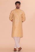 MLS EMBROIDERED KURTA PAJAMA