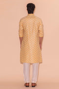 MLS EMBROIDERED KURTA PAJAMA