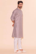 MLS EMBROIDERED KURTA PAJAMA