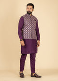 MLS KURTA JAWAHAR SET 3PCS