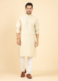 MLS EMBROIDERED KURTA PAJAMA