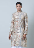 MLS PRINTED KURTA PAJAMA