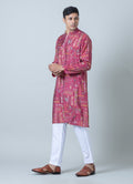 MLS PRINTED KURTA PAJAMA
