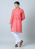 MLS PRINTED KURTA PAJAMA