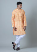 MLS PRINTED KURTA PAJAMA