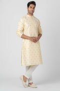 MLS JACQUARD SILK KURTA PAJAMA