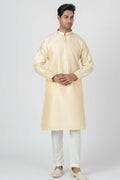 MLS ART SILK KURTA PAJAMA
