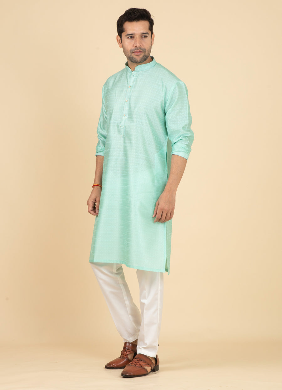 MLS SILK KURTA PAJAMA