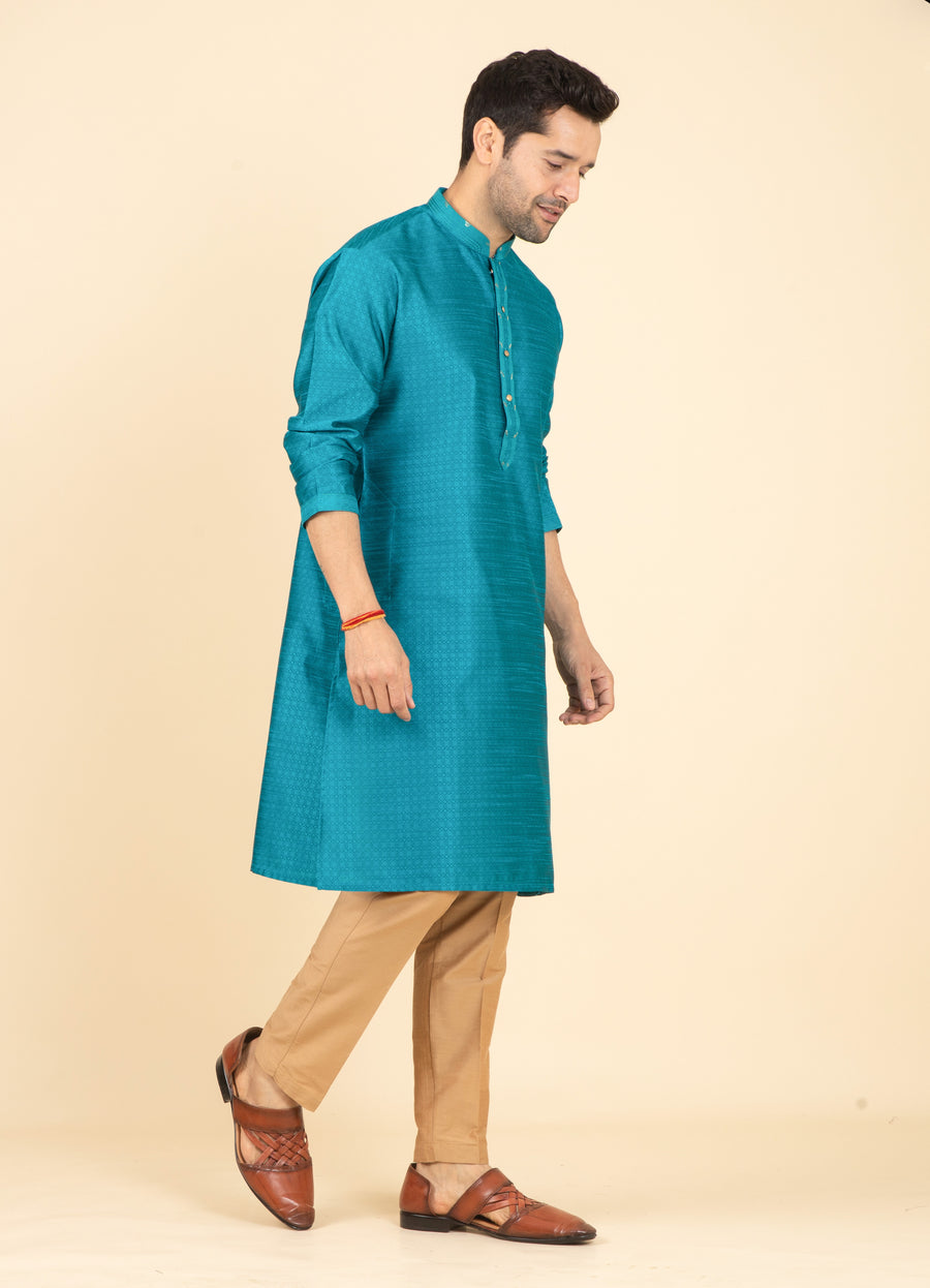 MLS SILK KURTA PAJAMA