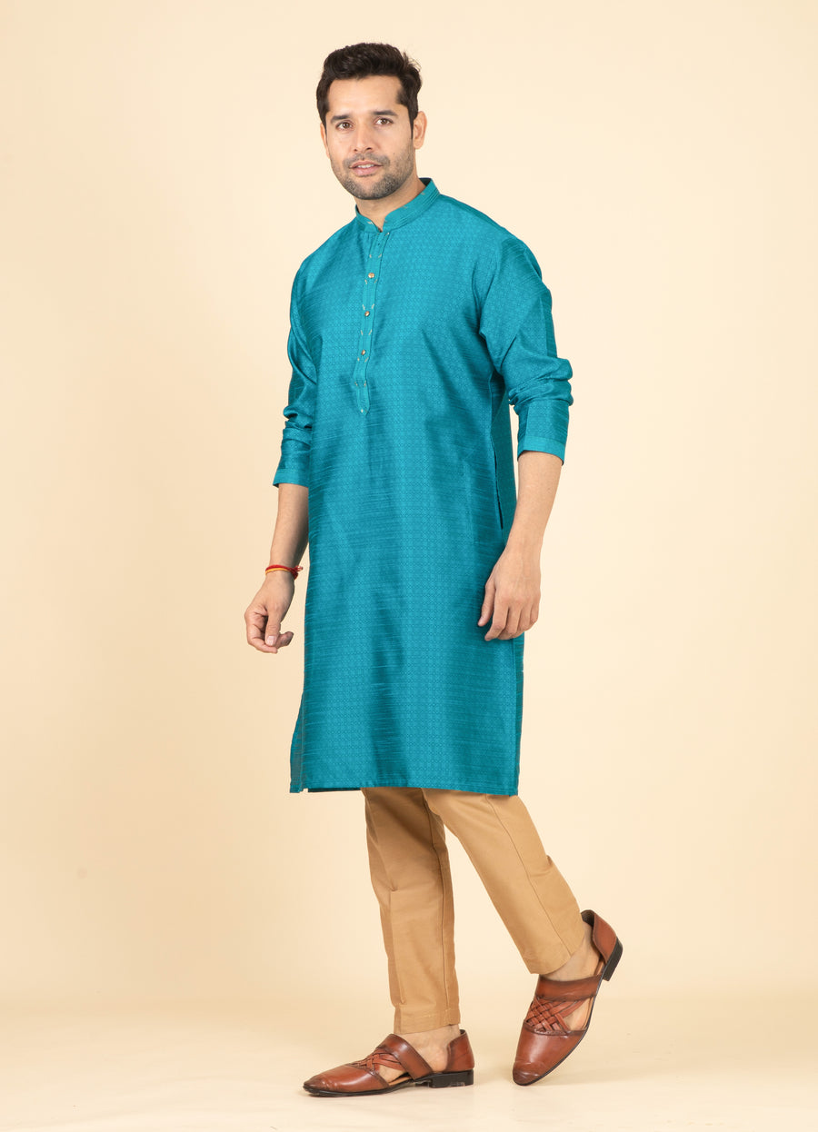MLS SILK KURTA PAJAMA