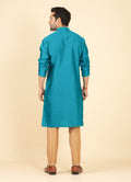 MLS SILK KURTA PAJAMA