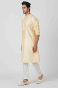 MLS ART SILK KURTA PAJAMA