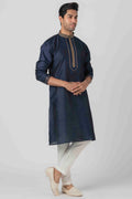 MLS ART SILK KURTA PAJAMA