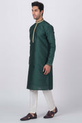 MLS ART SILK KURTA PAJAMA