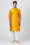 MLS ART SILK KURTA PAJAMA