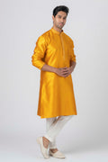 MLS ART SILK KURTA PAJAMA