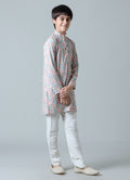 MLS KIDS PRINTED KURTA PAJAMA