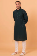 MLS CHIKANKARI KURTA PAJAMA