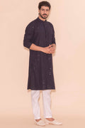 MLS CHIKANKARI KURTA PAJAMA