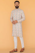 MLS PRINTED KURTA PAJAMA