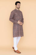 MLS PRINTED KURTA PAJAMA